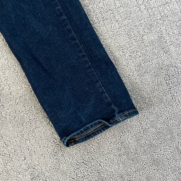 Abercrombie & Fitch Slim Straight Dark Wash Stretch Jeans - Picture 2 of 6